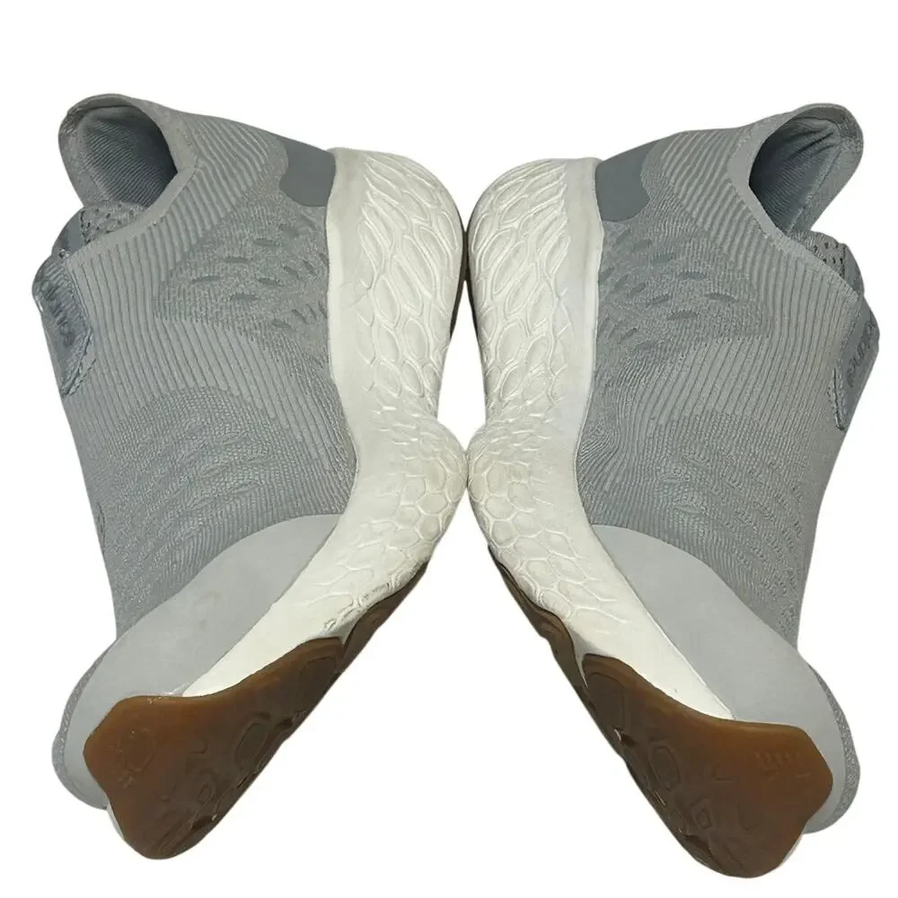 New Balance Fresh Foam x 1080 Unlaced slip-on light aluminum and gum